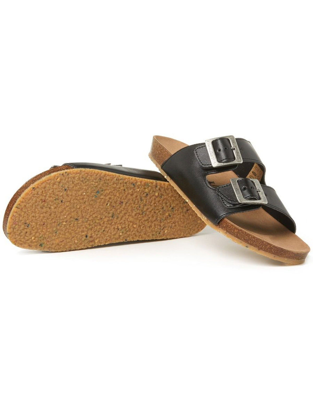Two Strap Footbed Sandals, toe detail