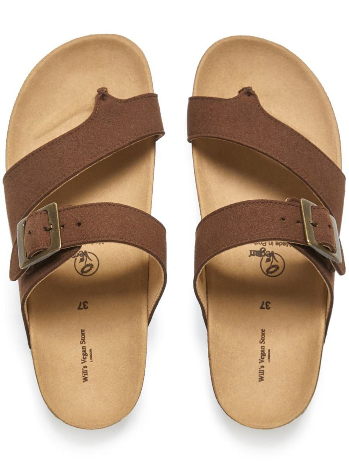 Two Strap Toe Peg Sandals, toe detail