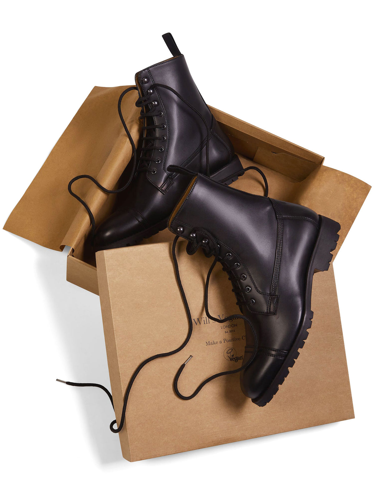 Goodyear Welt Tactical Boots in Black