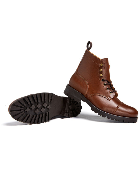 Work Boots in Chestnut